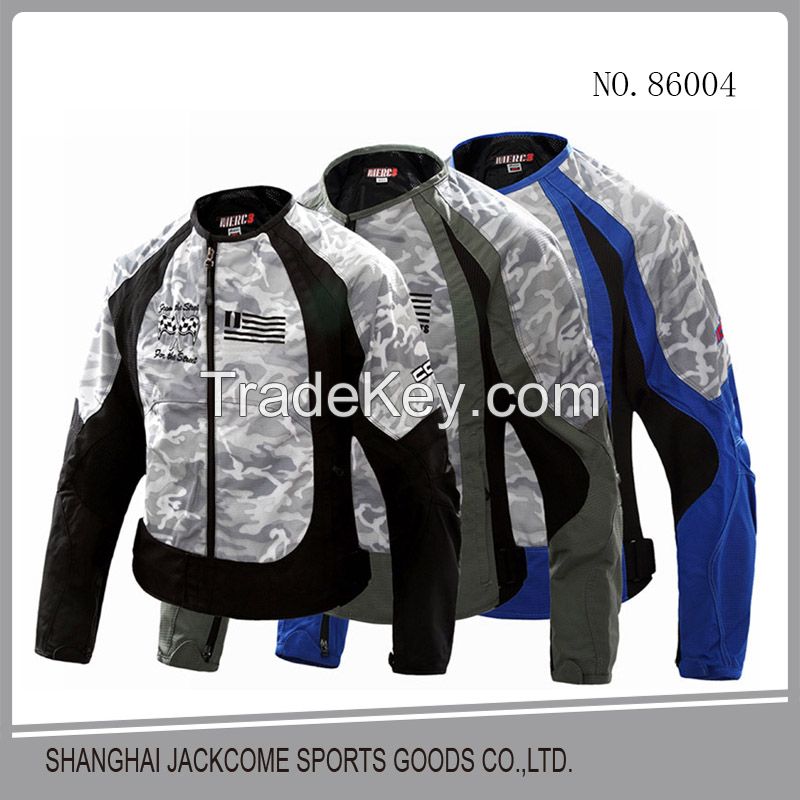 2015 New Model motorcycle jacket Racing oxford jacket motorbike jacket with protective gear size M to XL