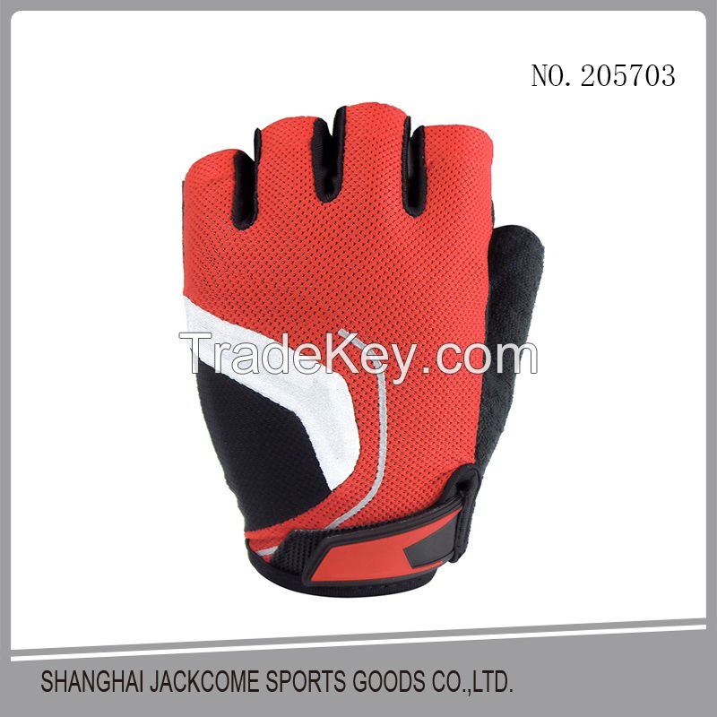 Gel pad  half finger Cycling Bicycle gloves road Mountain bike silicone non-slip breathable gloves