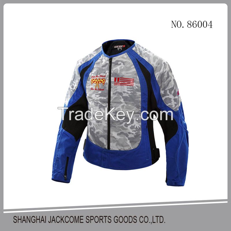 2015 New Model motorcycle jacket Racing oxford jacket motorbike jacket with protective gear size M to XL