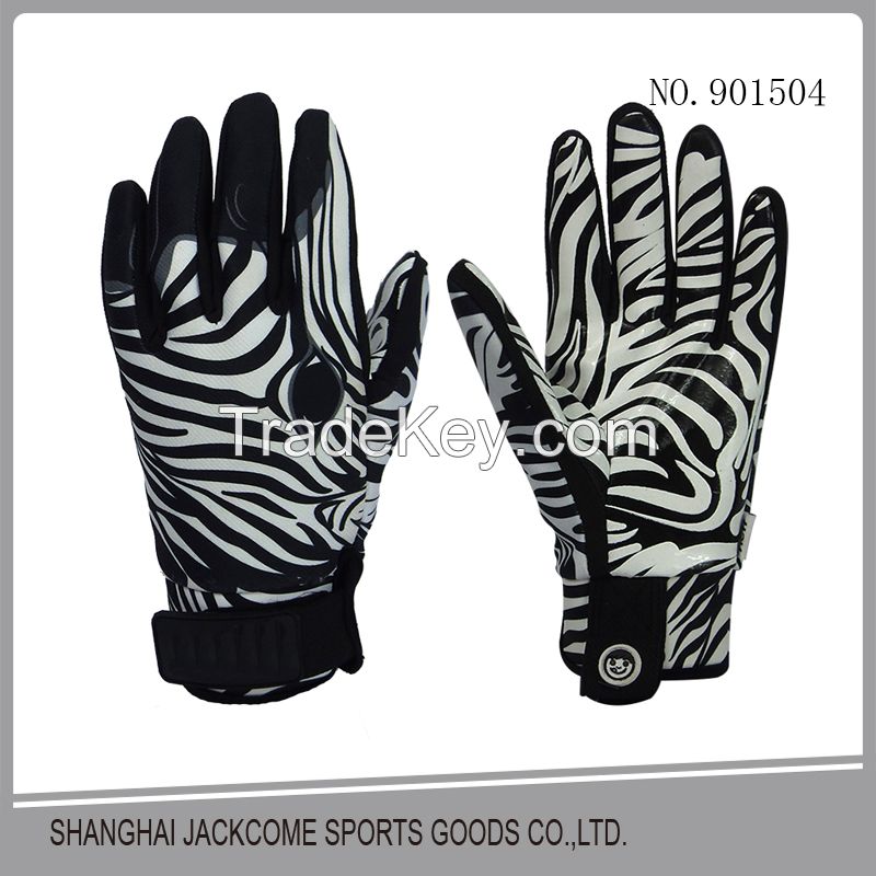 Waterproof warm ski racing gloves