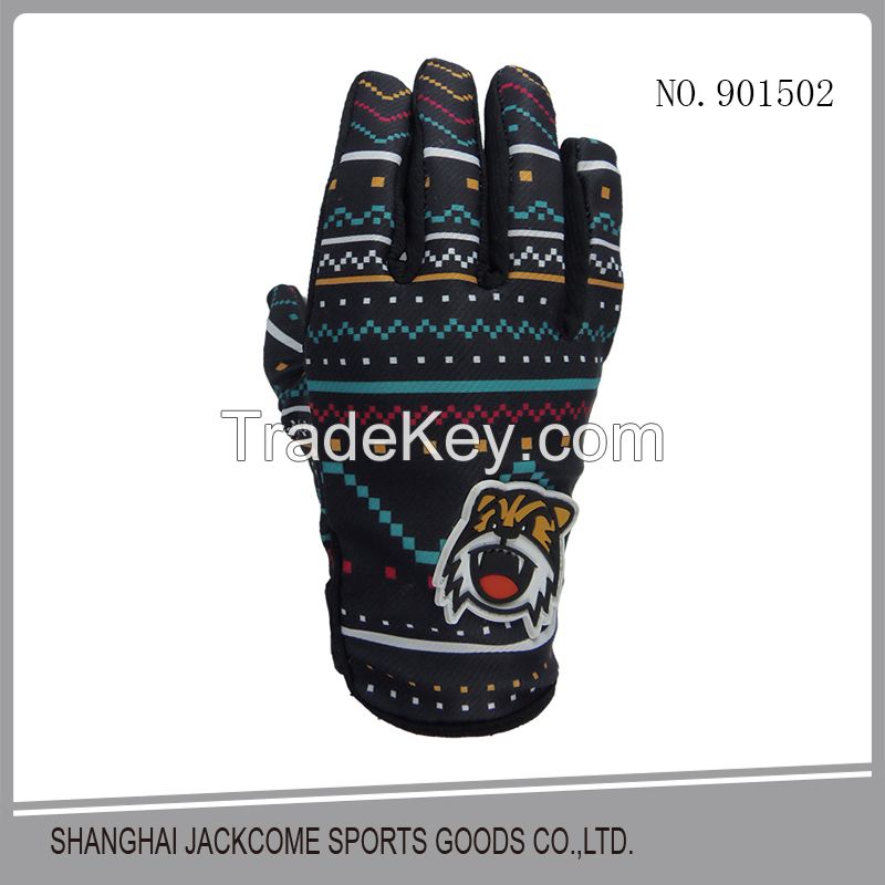 Windproof protective ski gloves