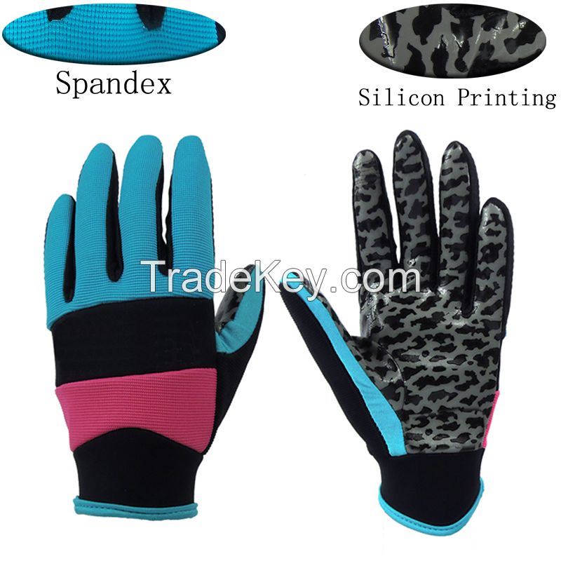 Multi Mens Pipe Gloves in blue