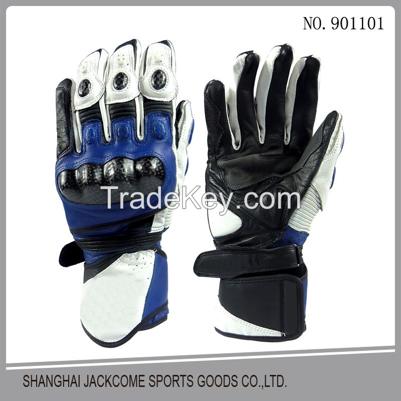 New fashion Cheap leather motorcycle racing gloves with GEL Pad