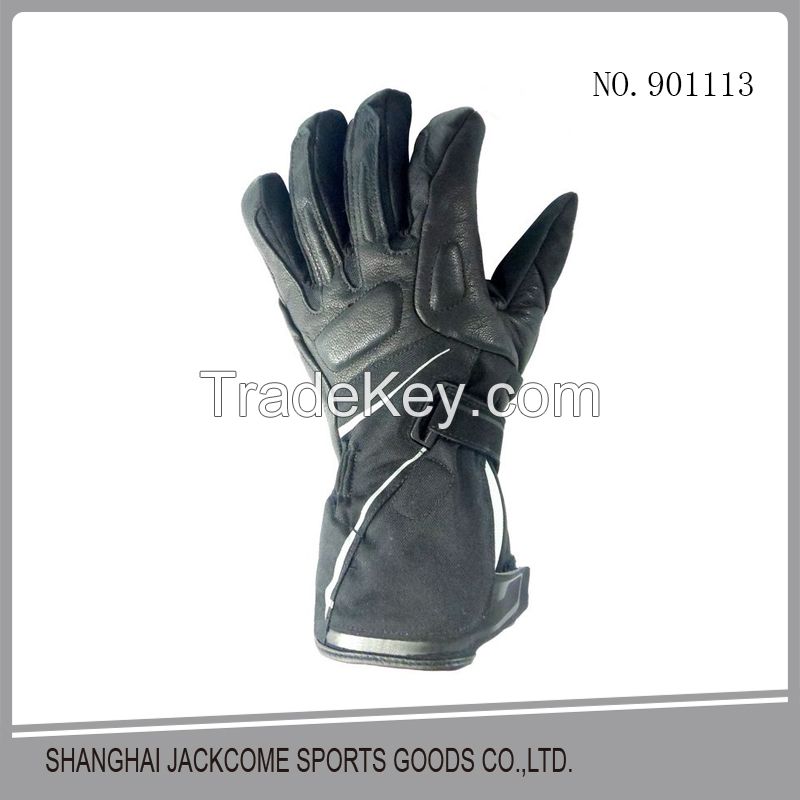 Windproof motorbike racing gloves with carbonfiber protective