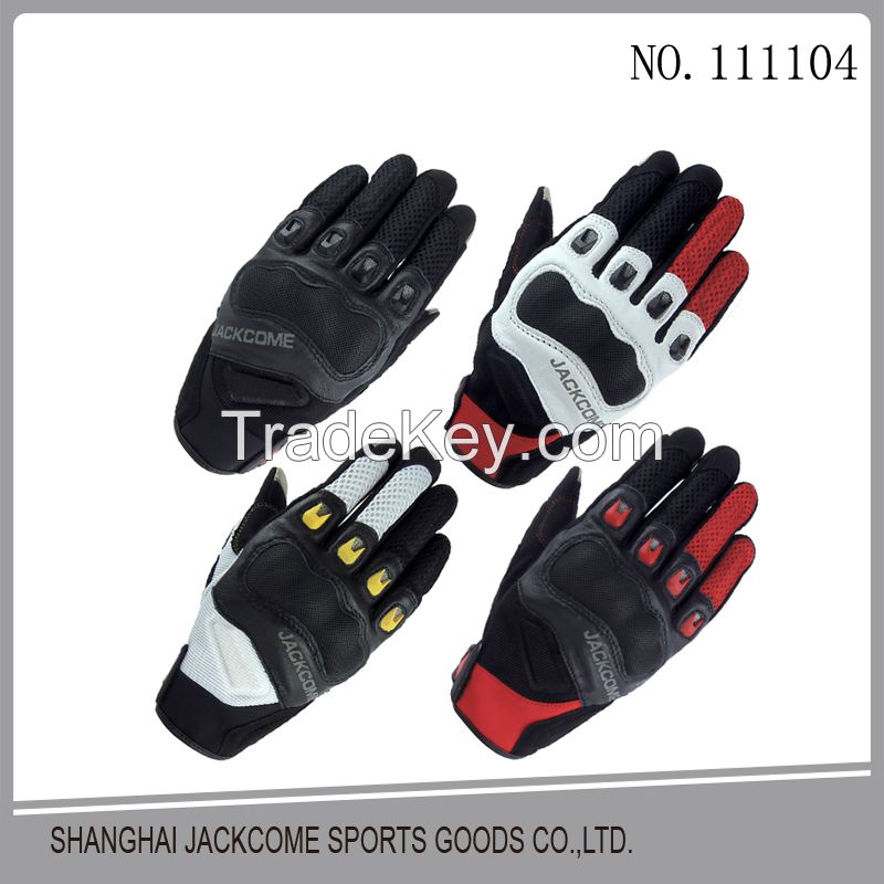 All Sizes Street Motorcycle Mens Anthem Stealth Leather Textile Gloves