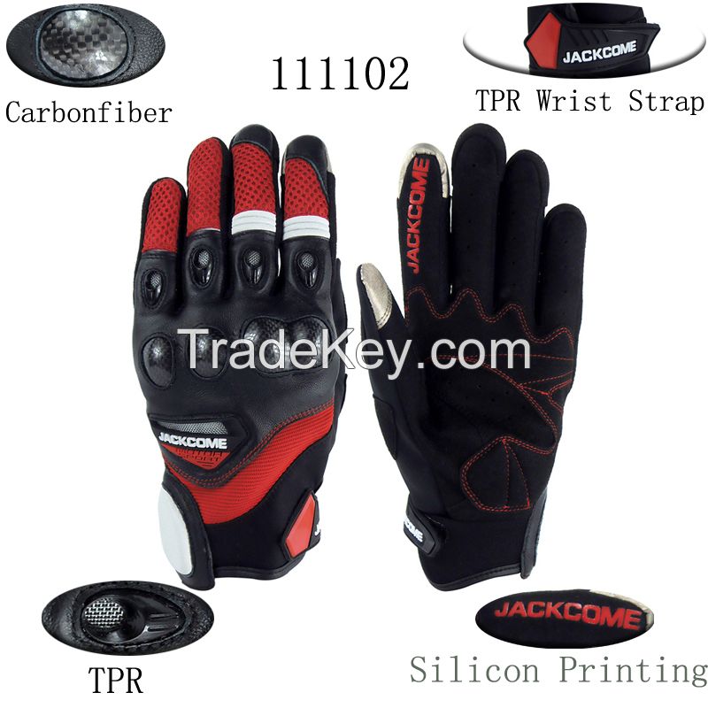 Motorcycle leather racing gloves summer racing gloves summer kevlar gloves