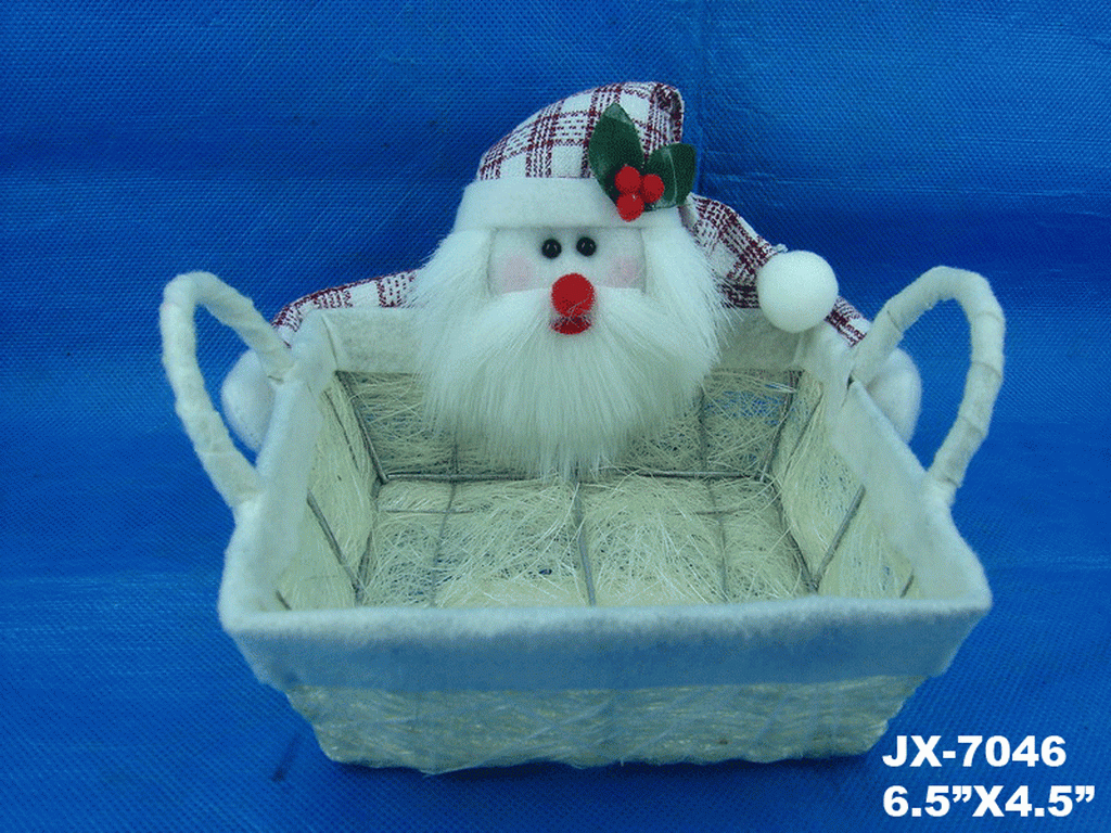 Christmas basket, basket