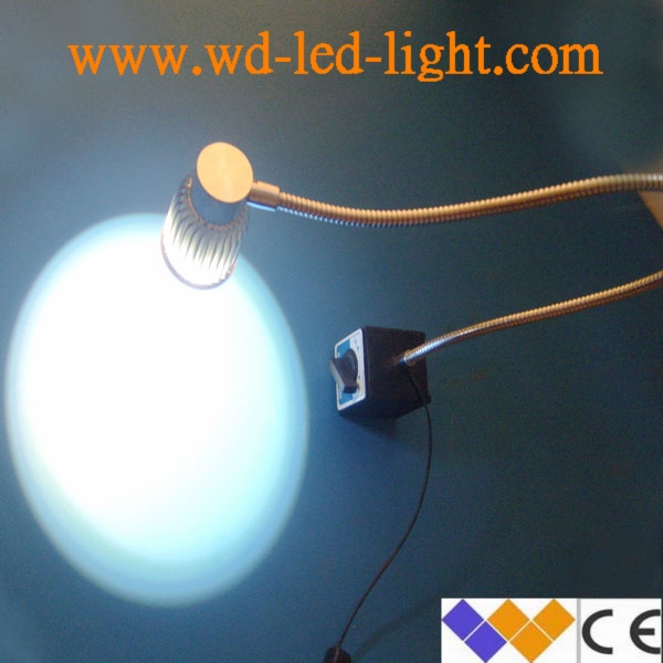 LED machine light, LED work light, flexible pipe light
