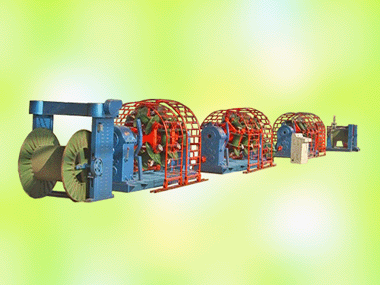 Wire stranding machine