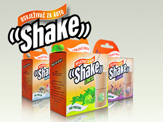 SHAKE ecological and innovative car freshener