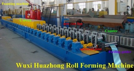 roll shutter forming machine