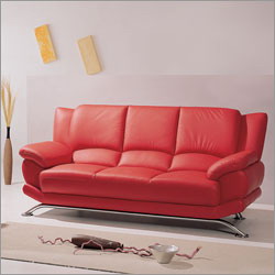 leather sofa