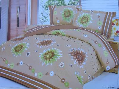 Cotton Pigment Printed Bedding Set