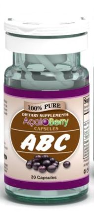 ABC Acai berry capsules, top slimming capsules, lose 3kg in 1 week