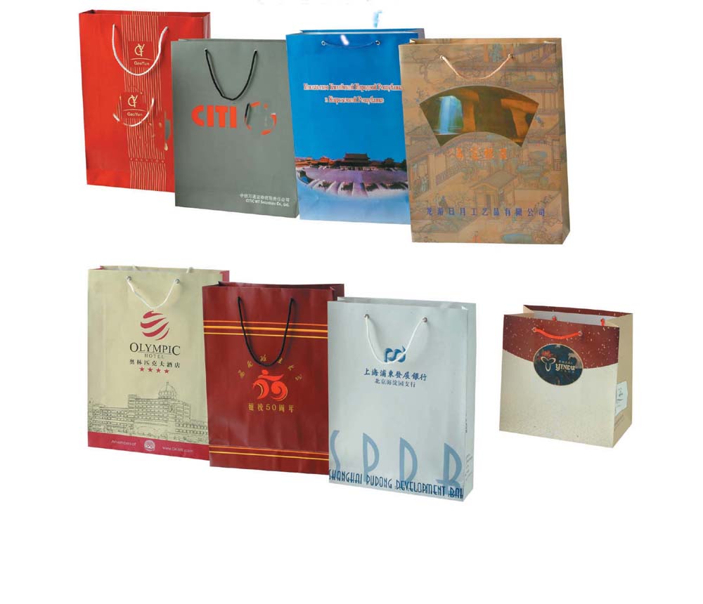 Kraft/Paper Bags, Gift/Shopping Bags,Rope Handle Bags