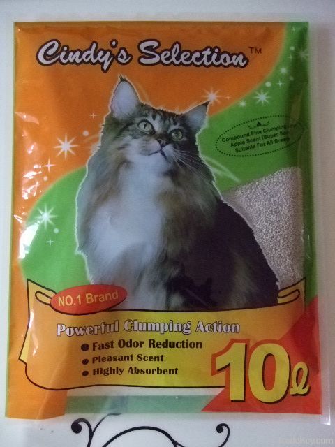 color cat litter