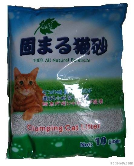 color cat litter