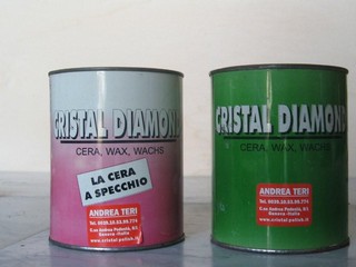 cristal diamond wax for stone
