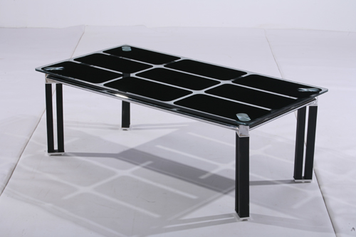 modern glass coffee table