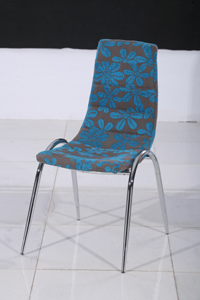 metal fabric dining chair YZ119