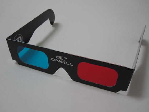 A80 plastic 3D Glasses