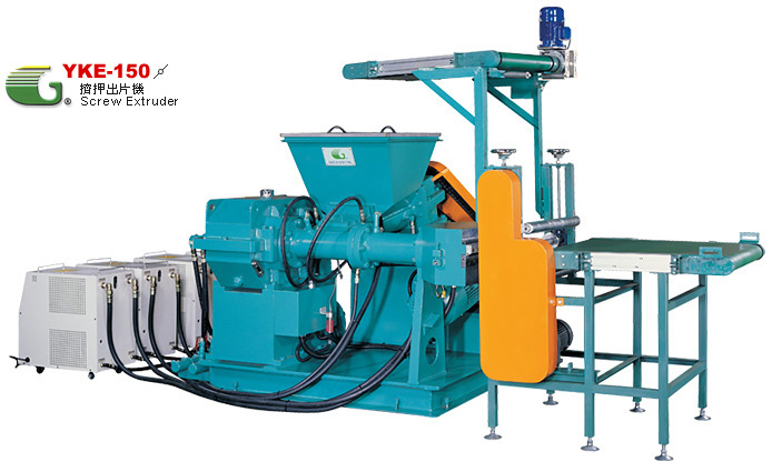 Rubber extruder