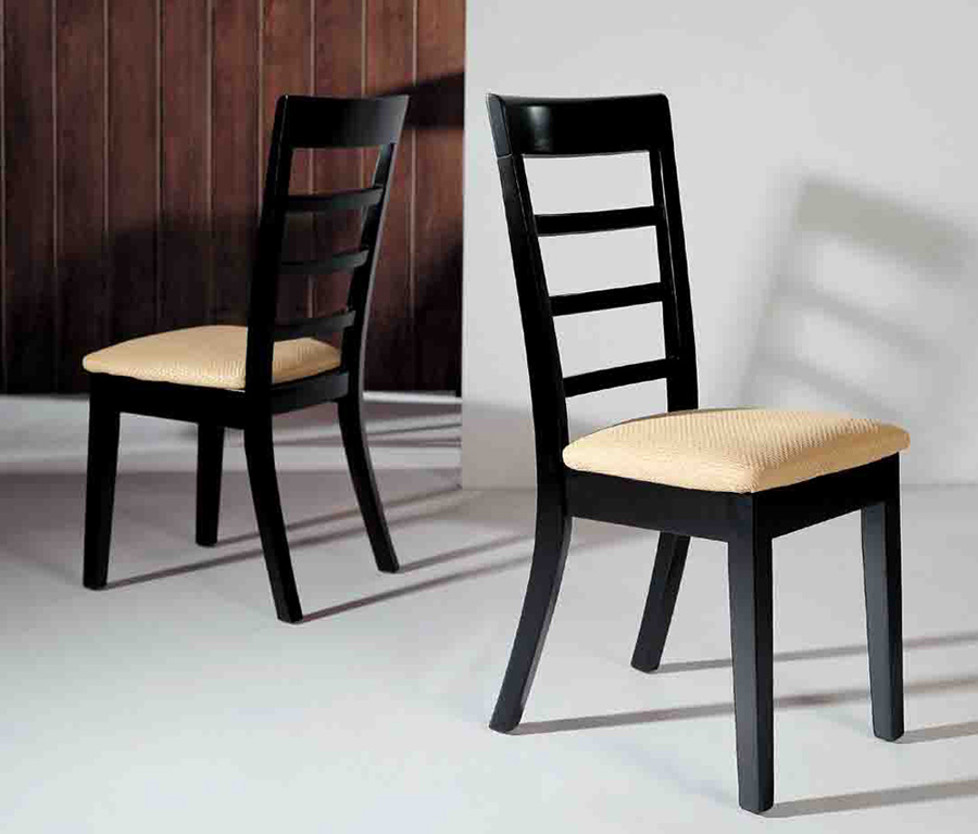 wooden chairs