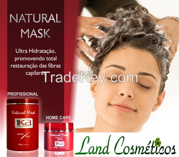 Natural Masque - Argan & A        ai 1Ka Hair Professional 1kg