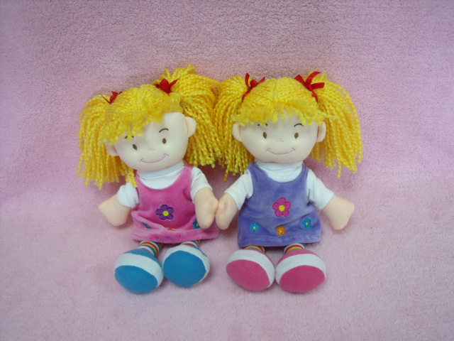 2 color doll with dress