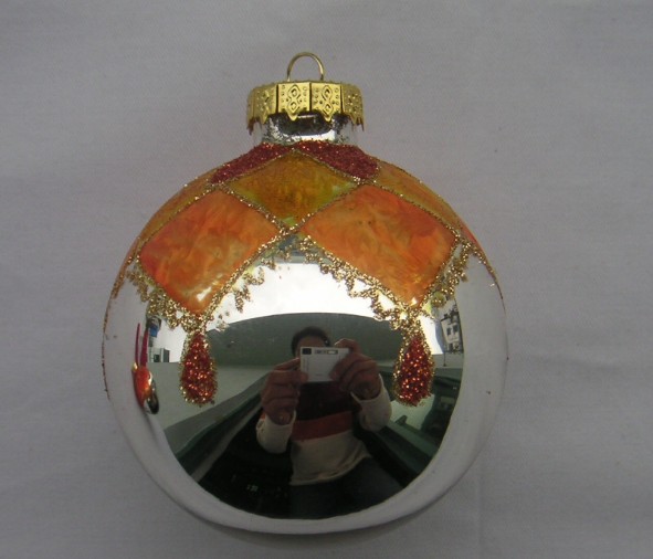 Christmas glass ball