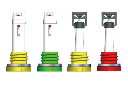 battery charge indicator A series