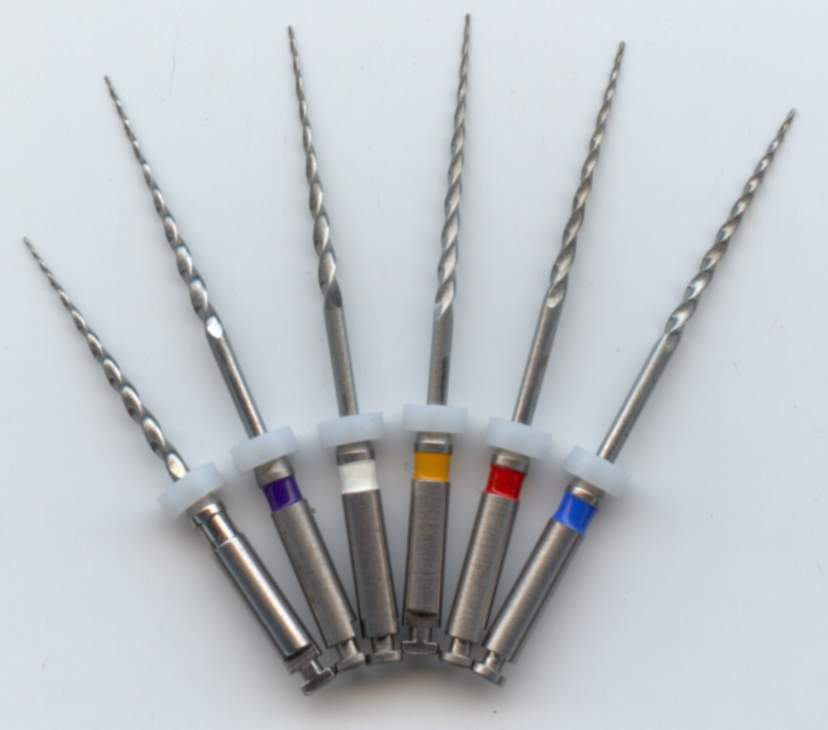 Niti Dental Multi-taper Files (crown-down Technic)