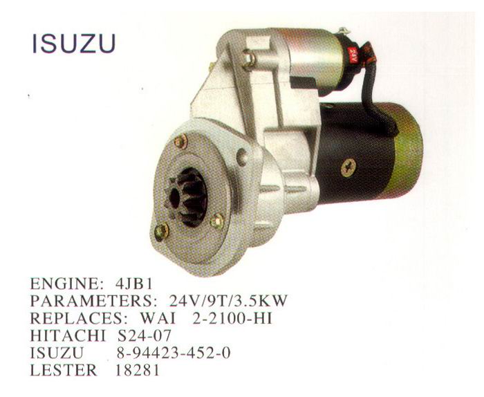 auto starter 4JB1