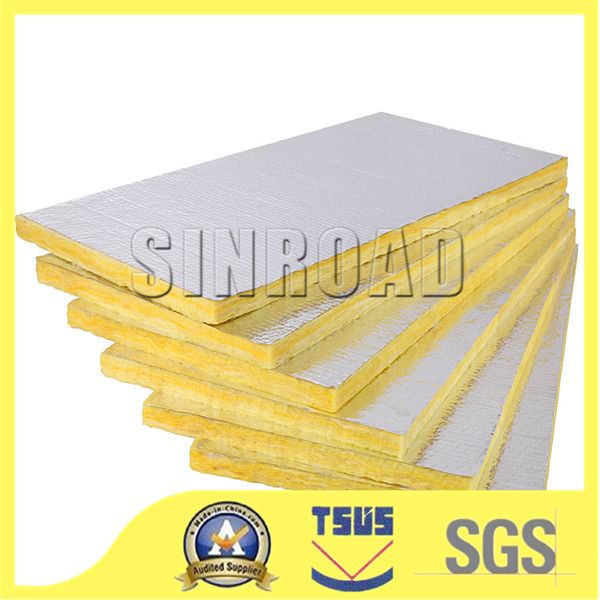 GLass Wool Board With Aluminium Foil