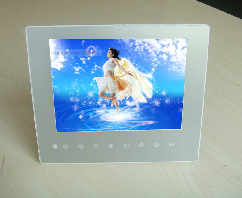 8''digital photo frame with touch key(802-1)