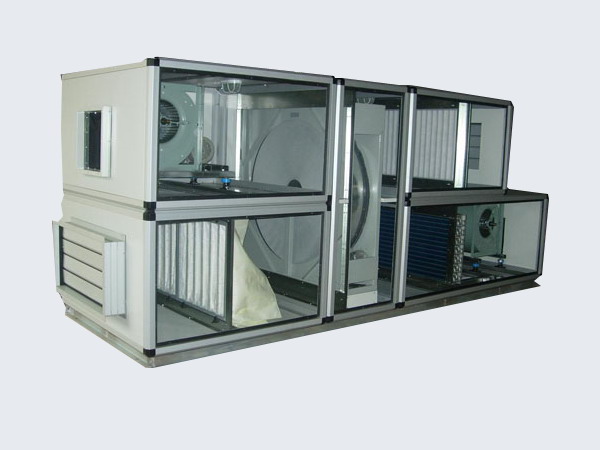 Multifunctional AHU With Heat Recovery Wheel