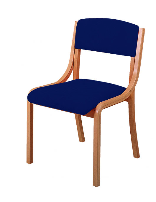 BEECH LAMINATED CHAIR AND ARMCHAIR