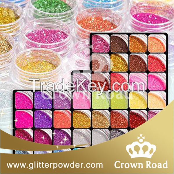 1/256 different colors shimmer glitter powder eyeshadow