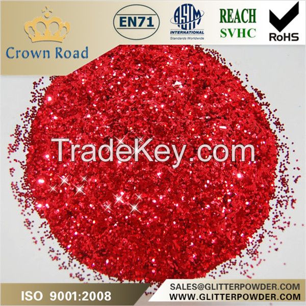 red glitter powder kg