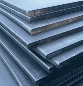 Hot rolled steel plate