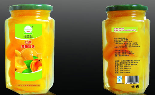 peach canned food