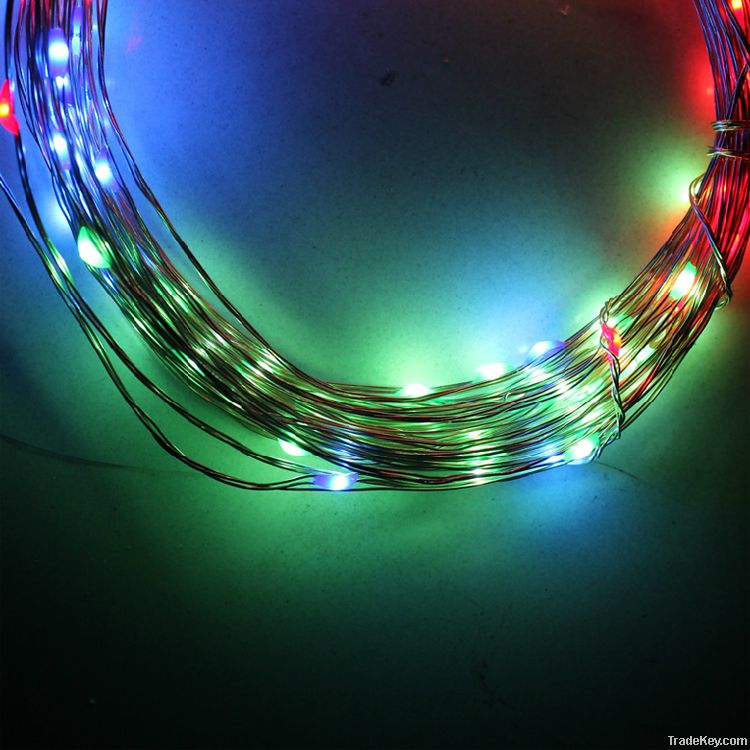 chrismas decorative copper wire string light