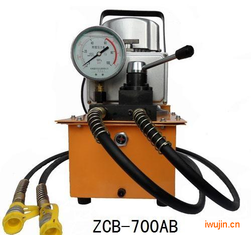 Double Action Electric Hydraulic Pump ZCB-700AB-2