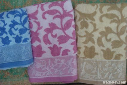 Cotton Jacquard Terry Towels