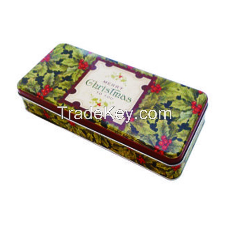 tin box, silding tin box, tin can, gifts can