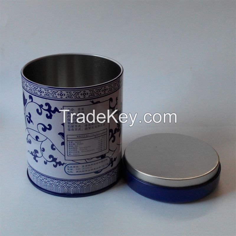 Round Packaging Boxes Gift Tin Cans