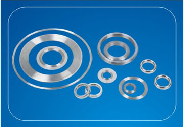 Oval-shaped metal ring gasket