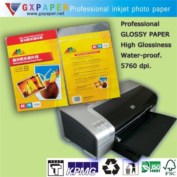 Glossy inkjet photo paper 180g