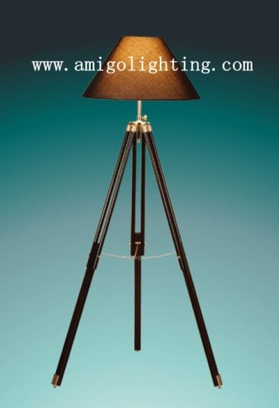 2012 Modern wood Floor Lamp F013B
