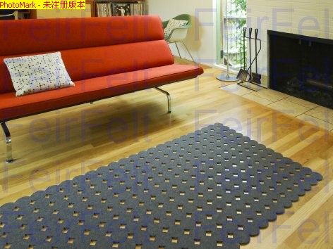 felt carpet/felt rug/floor mat/door mat/underlay/ground mat/earth mat